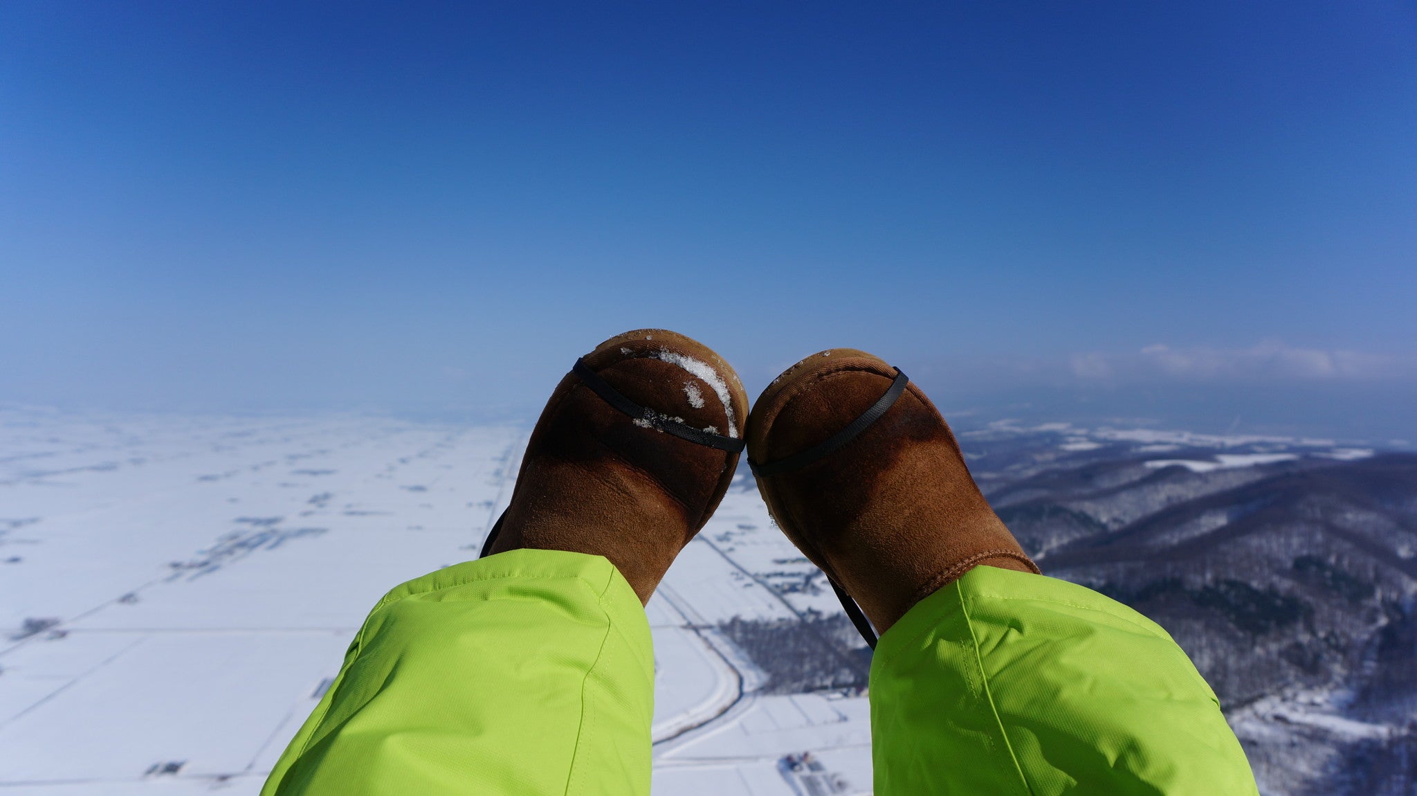 富良野|動力滑翔傘體驗|俯瞰富良野四季