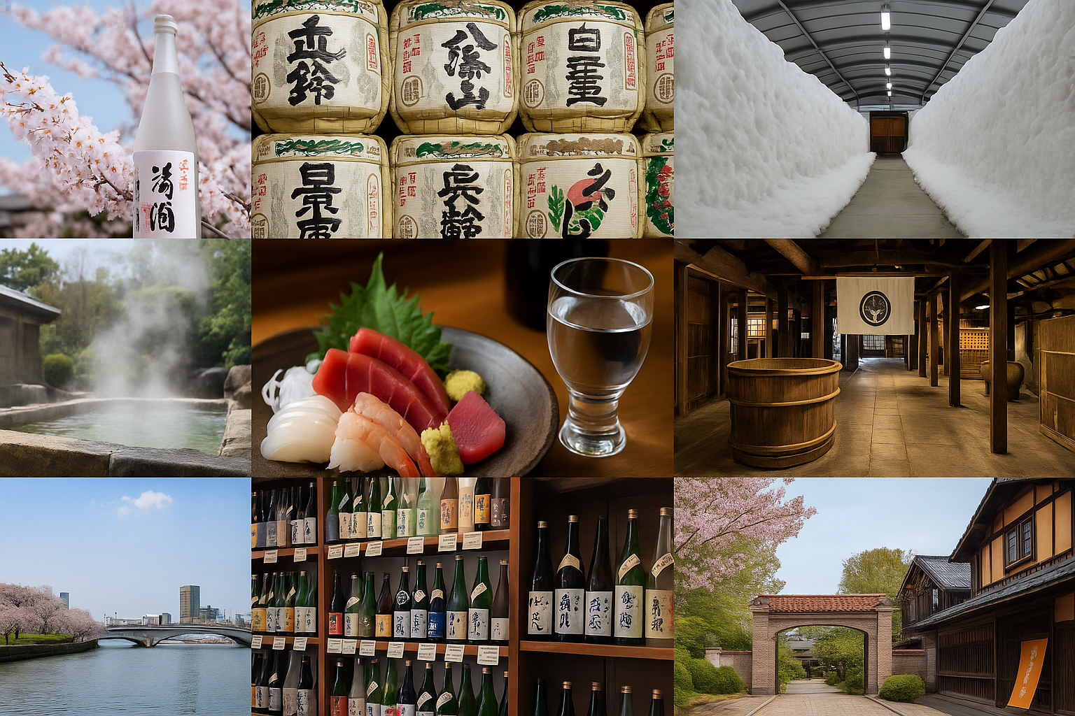 春之新潟清酒之旅|5天4夜 新酒品鑑 × 雪室體驗 × 名藏巡禮