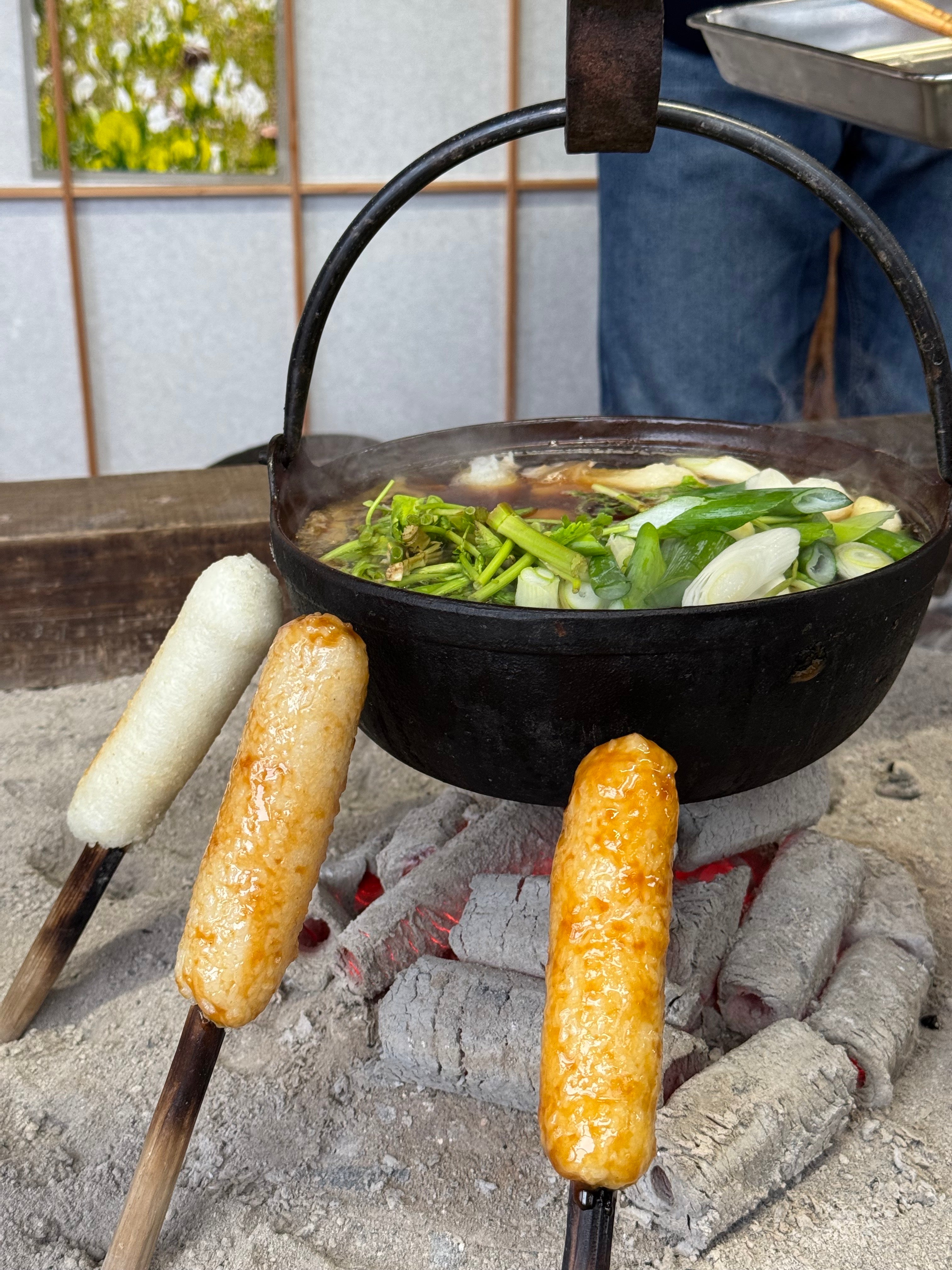 秋田烤米棒料理體驗|跟著媽媽學做鄉土美食 × 秋田文化半日遊