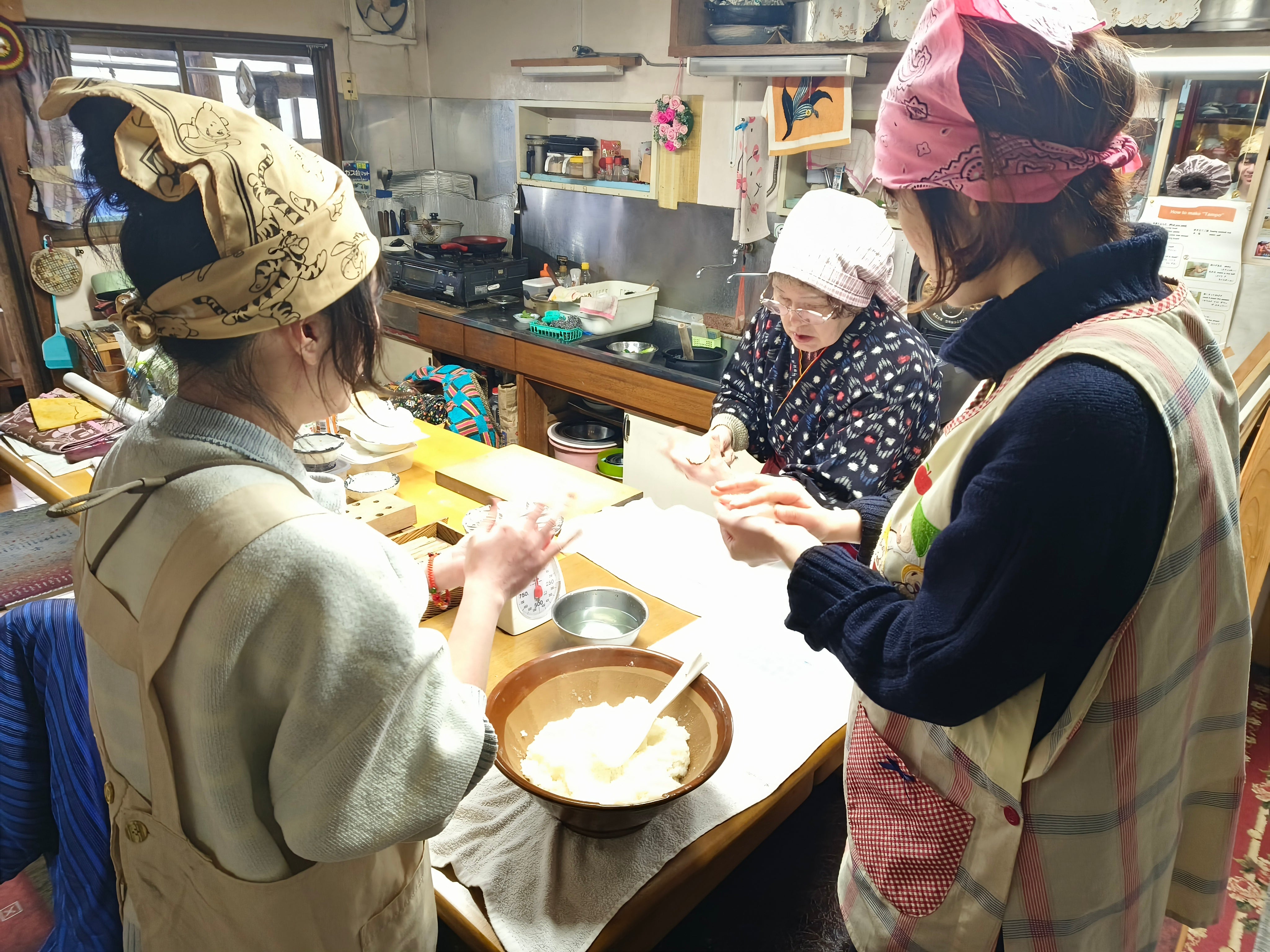 秋田烤米棒料理體驗|跟著媽媽學做鄉土美食 × 秋田文化半日遊