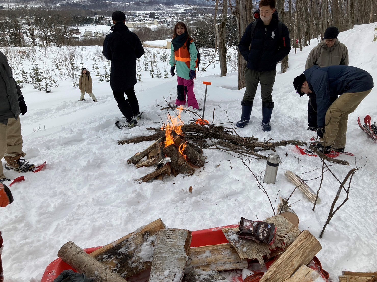 【北海道問森】大雪的焚火日常:極寒境地的森林之美 單堂戶外活動|上川町|冬季限定戶外活動|
