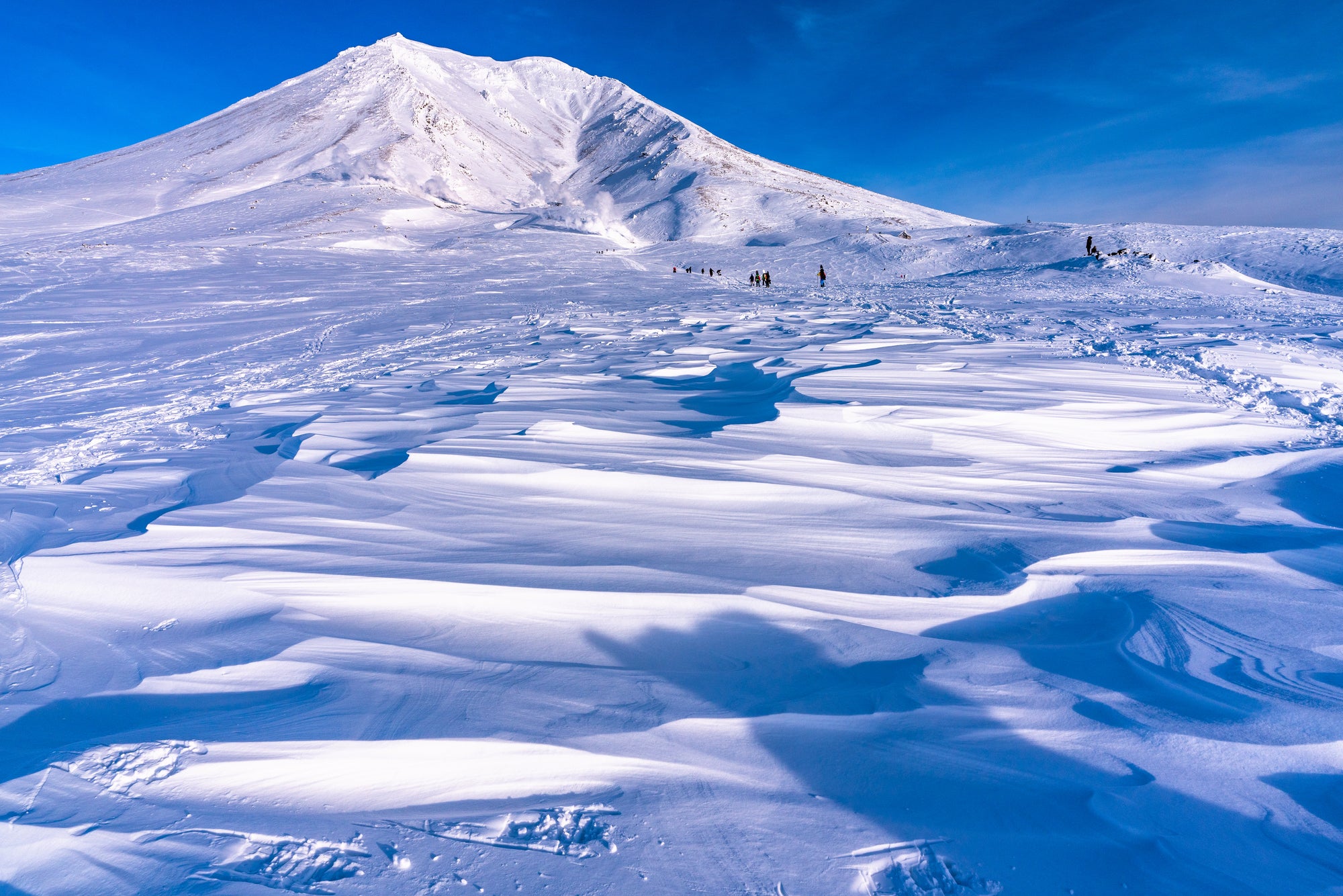 冬日旭岳・粉雪火山健行