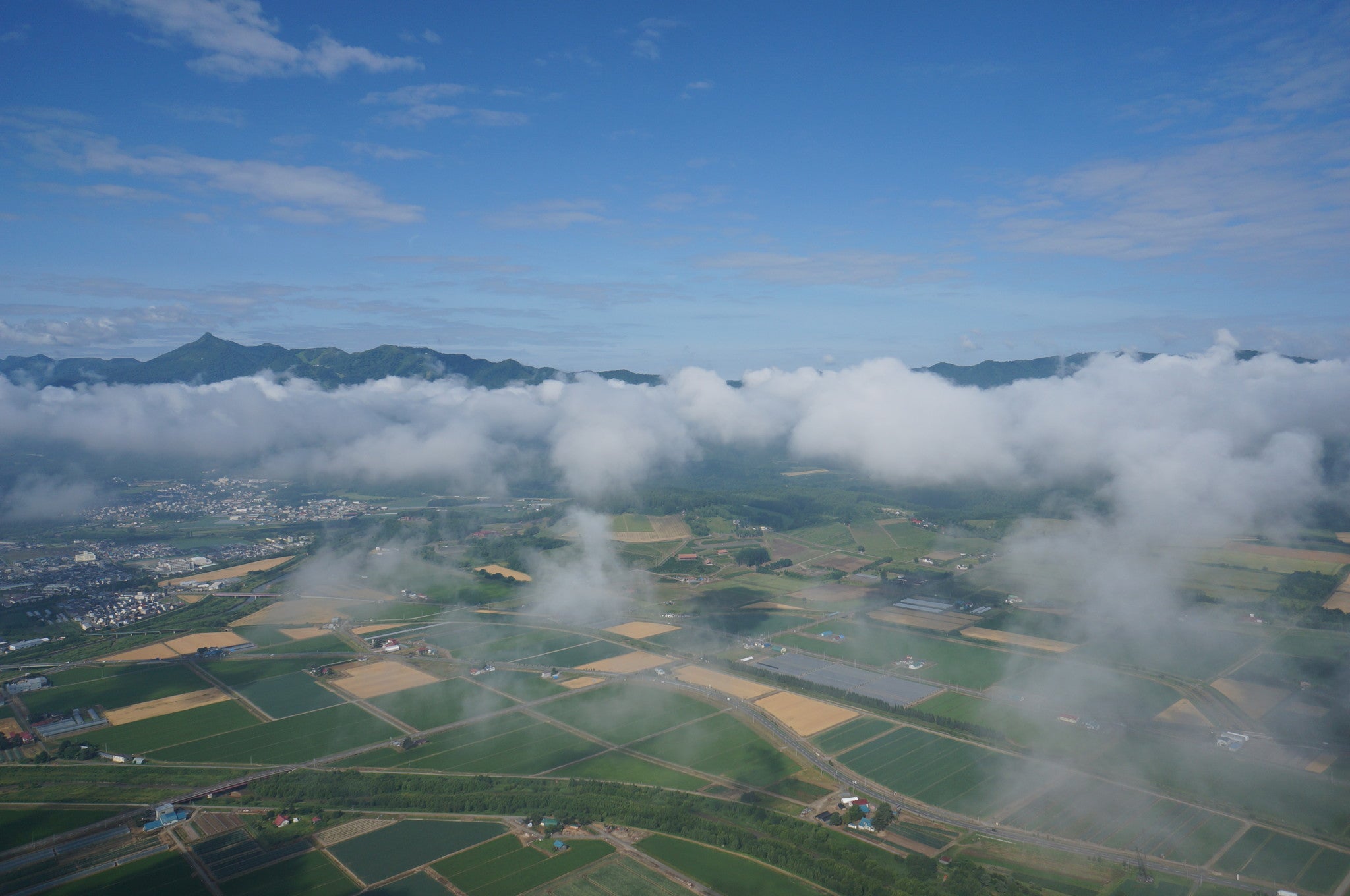 富良野｜動力滑翔傘體驗｜俯瞰富良野四季