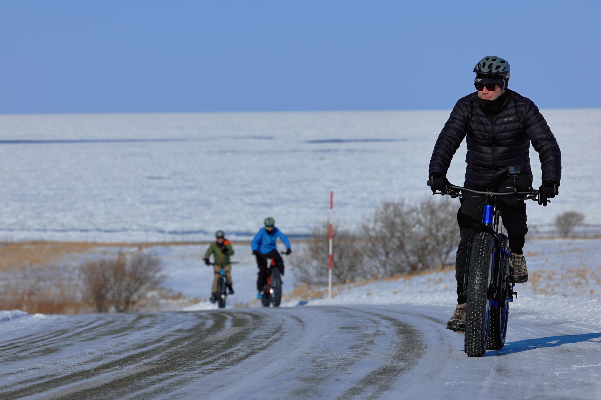 網走｜流氷單車體驗
