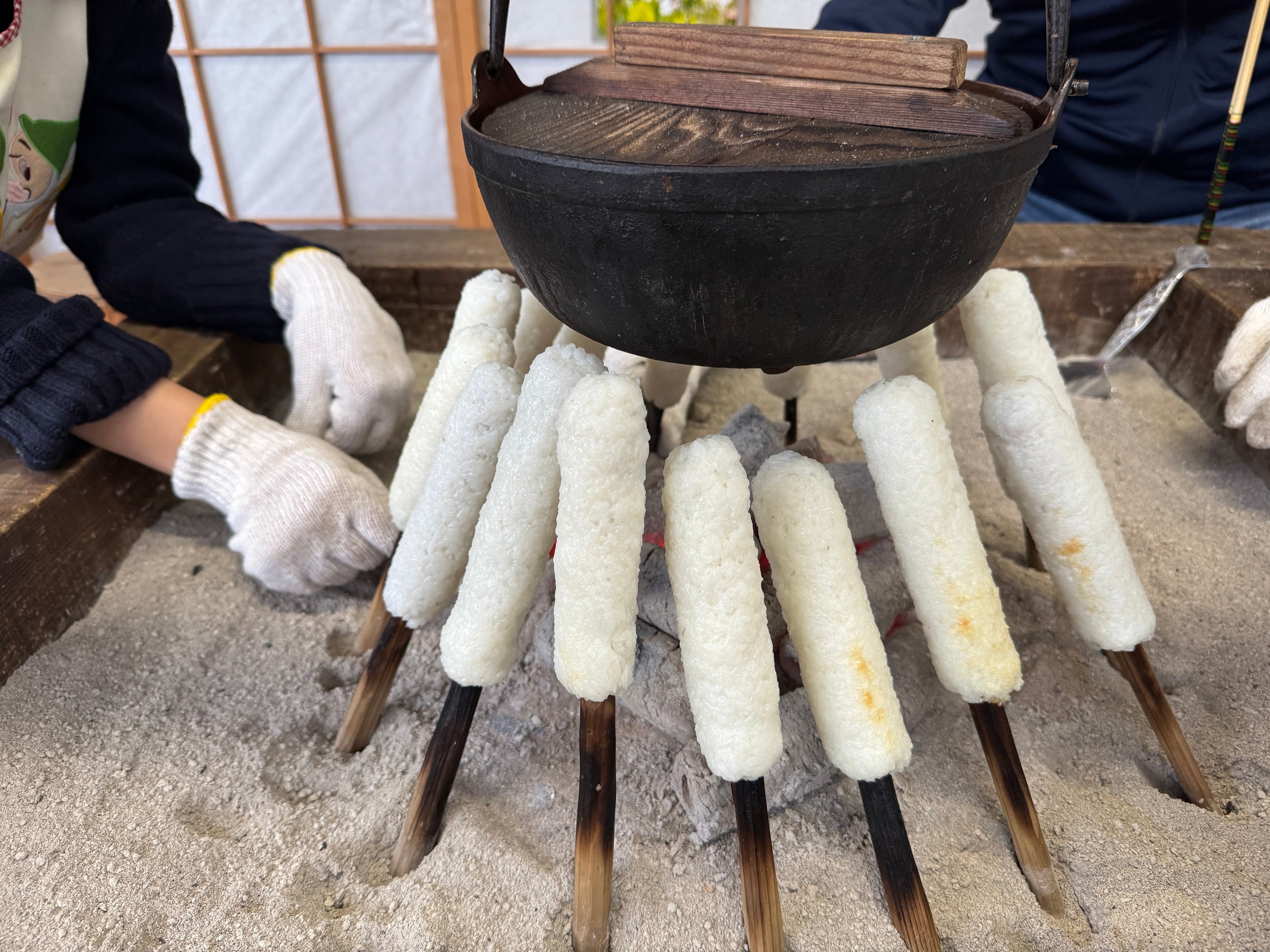 秋田烤米棒料理體驗｜跟著媽媽學做鄉土美食 × 秋田文化半日遊