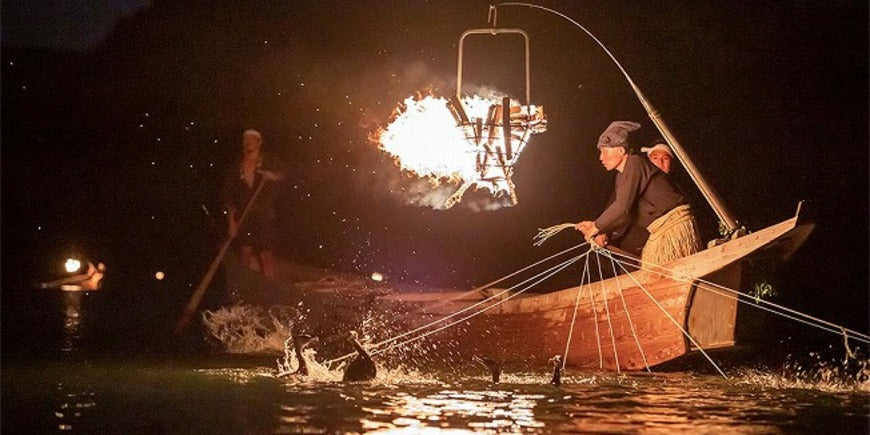長良川鵜飼 × 船遊｜藝伎・舞妓相伴的夜鵜飼船上宴席