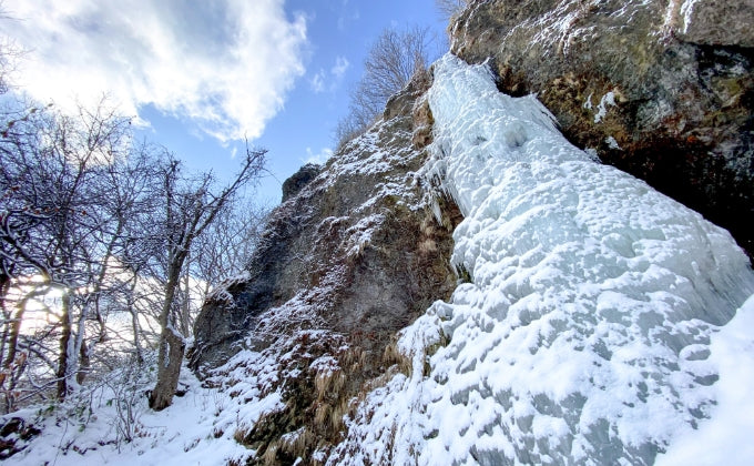 網走｜流冰！冰瀑雪鞋冒險（ 3hrs）｜走進「冰之瀑布」與接岸流冰的非日常